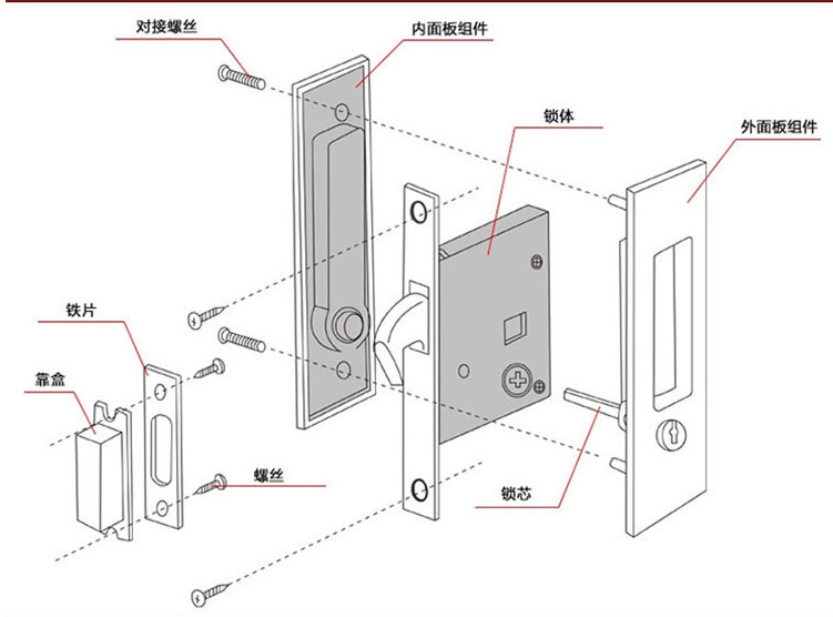 91抖音下载大全91抖音轻量版RSL-603DM长方移门拉手